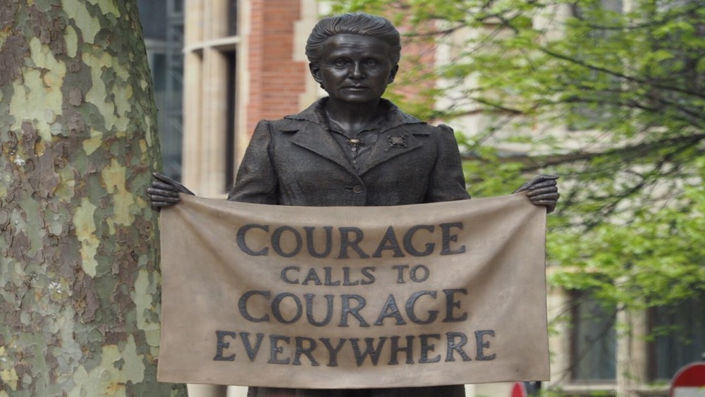 statue of millicent fawcett